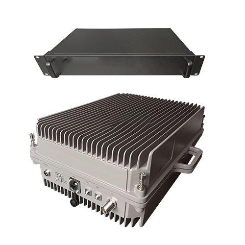 白云350M PDT消防集群警用数字光纤直放站近远端机